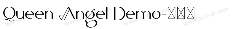 Queen Angel Demo字体转换